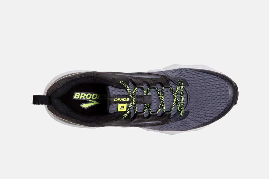 Brooks Running Shoes - Divide 2 Trail Mens - Black - WMO-972435